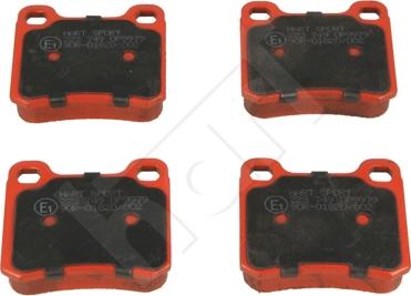 Hart 223 749 - Kit de plaquettes de frein, frein à disque cwaw.fr