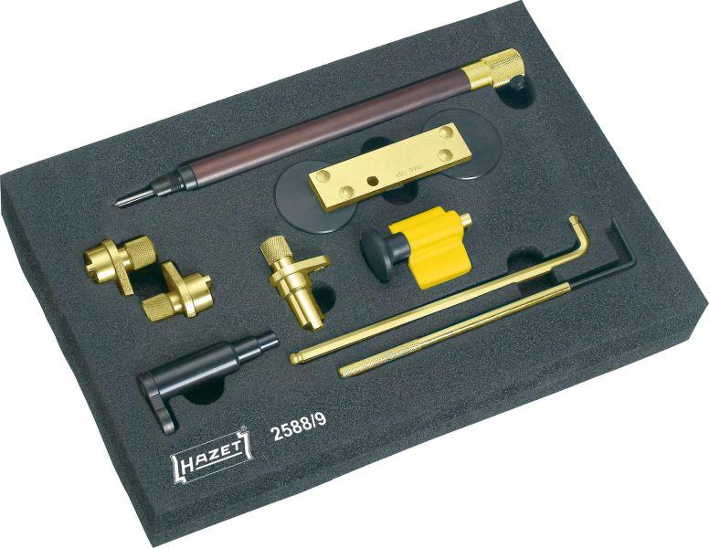 HAZET 2588-9 - Kit d'outils de réglage, épure de distribution cwaw.fr