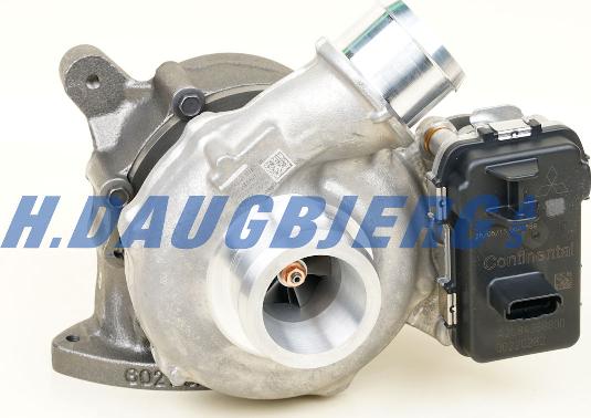 H. Daugbjerg 49477-01214 - Turbocompresseur, suralimentation cwaw.fr