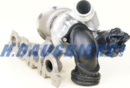 H. Daugbjerg 49477-02233 - Turbocompresseur, suralimentation cwaw.fr