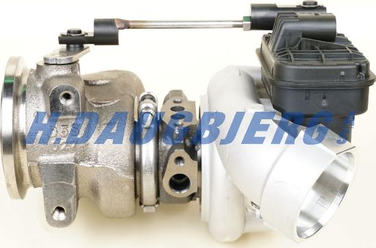 H. Daugbjerg 49180-01430 - Turbocompresseur, suralimentation cwaw.fr