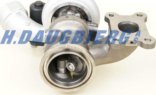 H. Daugbjerg 49180-01430 - Turbocompresseur, suralimentation cwaw.fr