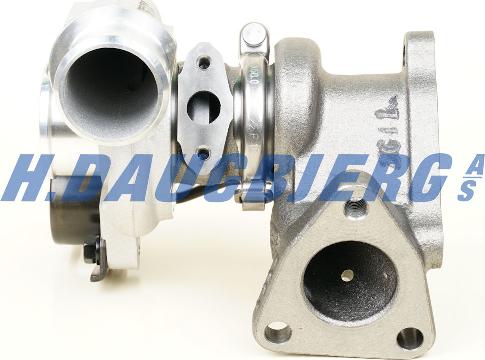 H. Daugbjerg 49173-02711 - Turbocompresseur, suralimentation cwaw.fr