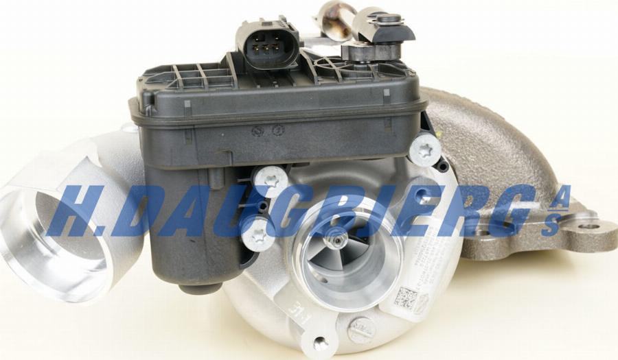 H. Daugbjerg 49S80-01437 - Turbocompresseur, suralimentation cwaw.fr