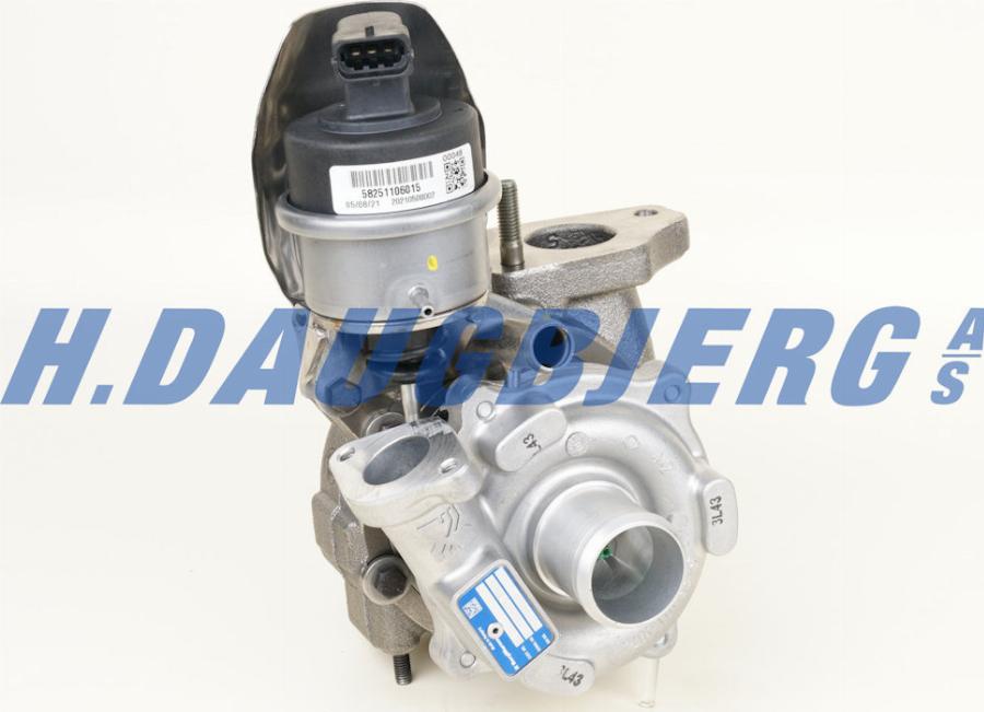 H. Daugbjerg 54359880037 - Turbocompresseur, suralimentation cwaw.fr