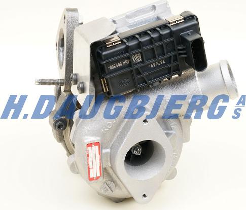 H. Daugbjerg 854800-9001W - Turbocompresseur, suralimentation cwaw.fr