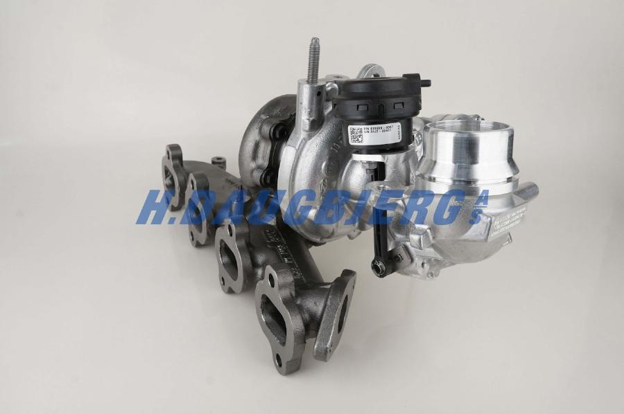 H. Daugbjerg 858866-5005S - Turbocompresseur, suralimentation cwaw.fr