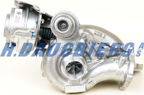 H. Daugbjerg 883861-5001S - Turbocompresseur, suralimentation cwaw.fr