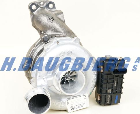 H. Daugbjerg 826830-5004S - Turbocompresseur, suralimentation cwaw.fr