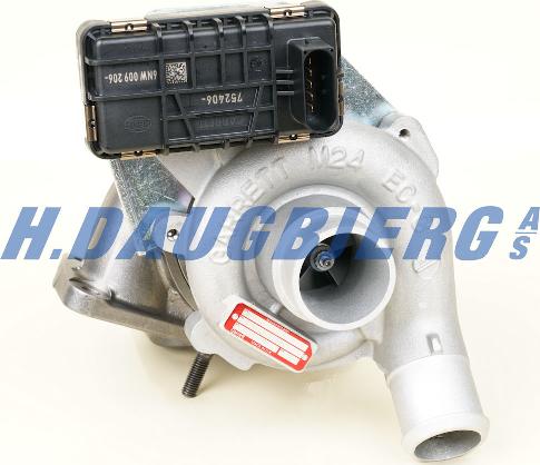 H. Daugbjerg 753519-9009S - Turbocompresseur, suralimentation cwaw.fr