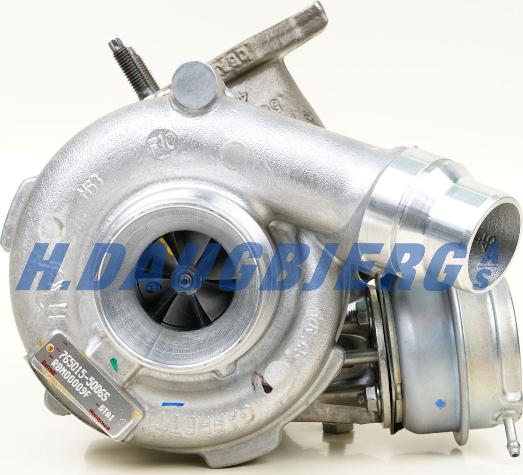 H. Daugbjerg 765015-5006S - Turbocompresseur, suralimentation cwaw.fr