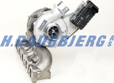 H. Daugbjerg 762060-5008S - Turbocompresseur, suralimentation cwaw.fr