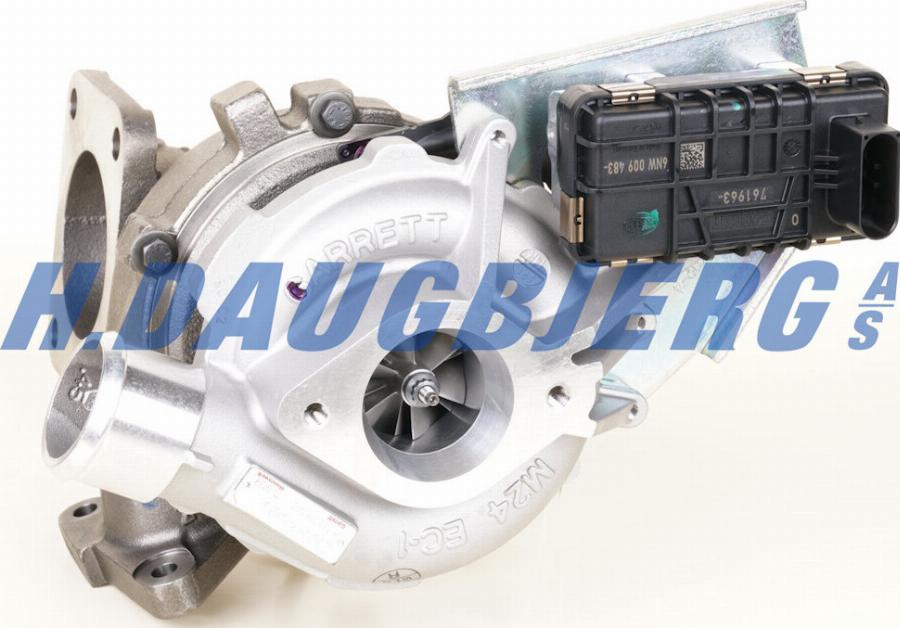 H. Daugbjerg 781857-5001S - Turbocompresseur, suralimentation cwaw.fr