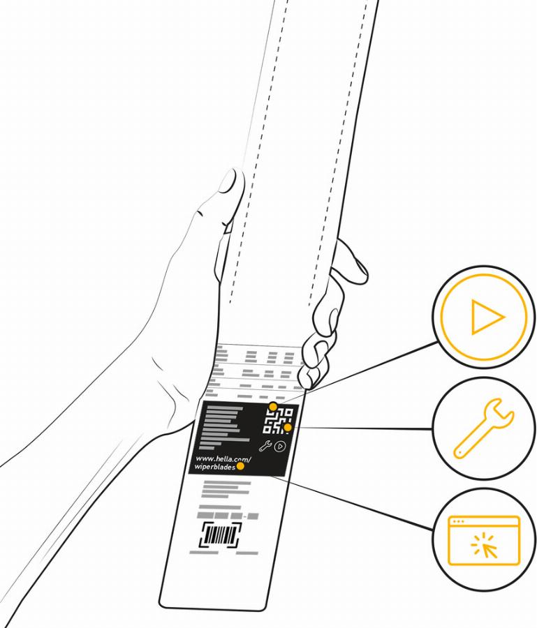 HELLA 9XW 358 061-141 - Balai d'essuie-glace cwaw.fr