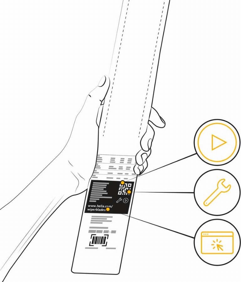 HELLA 9XW 178 878-181 - Balai d'essuie-glace cwaw.fr