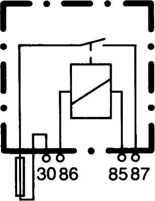 HELLA 4RA 003 530-041 - Relais, courant de travail cwaw.fr