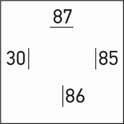 HELLA 4RA 965 400-002 - Relais, courant de travail cwaw.fr