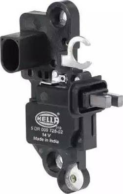 HELLA 5DR 009 728-021 - Régulateur d'alternateur cwaw.fr