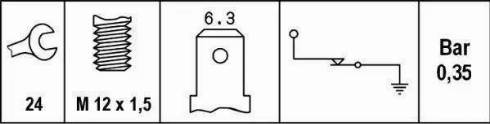 HELLA 6ZL 003 259-411 - Capteur, pression d'huile cwaw.fr