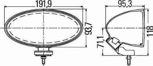 HELLA 1FB 007 892-131 - Projecteur longue portée cwaw.fr