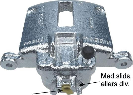 HELLA 8AC 355 387-421 - Étrier de frein cwaw.fr