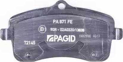 HELLA 8DB 355 016-261 - Kit de plaquettes de frein, frein à disque cwaw.fr