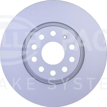 HELLA 8DD 355 109-521 - Disque de frein cwaw.fr