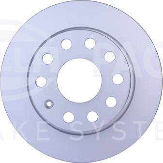 HELLA 8DD 355 109-601 - Disque de frein cwaw.fr