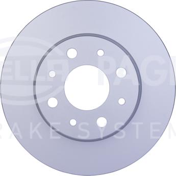 HELLA 8DD 355 109-121 - Disque de frein cwaw.fr