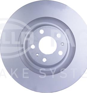 HELLA 8DD 355 109-851 - Disque de frein cwaw.fr