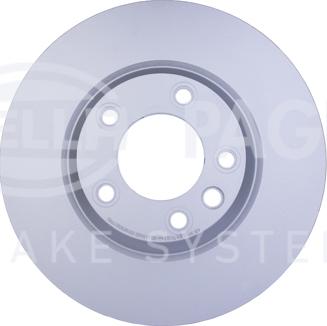 HELLA 8DD 355 109-761 - Disque de frein cwaw.fr