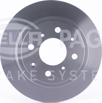 HELLA 8DD 355 104-951 - Disque de frein cwaw.fr