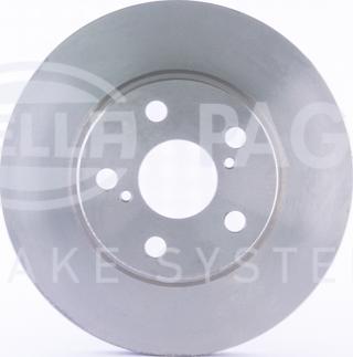 HELLA 8DD 355 104-901 - Disque de frein cwaw.fr