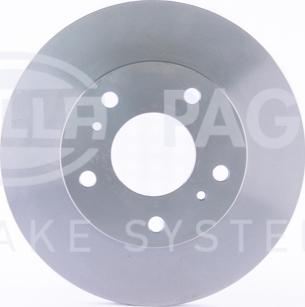 HELLA 8DD 355 104-561 - Disque de frein cwaw.fr