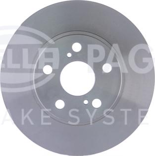 HELLA 8DD 355 104-891 - Disque de frein cwaw.fr