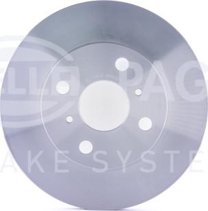 HELLA 8DD 355 104-781 - Disque de frein cwaw.fr