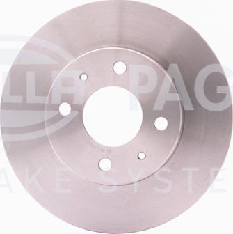 HELLA 8DD 355 105-931 - Disque de frein cwaw.fr