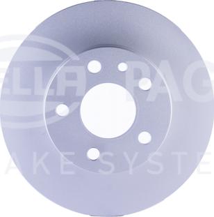 HELLA 8DD 355 105-511 - Disque de frein cwaw.fr