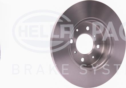 HELLA 8DD 355 105-861 - Disque de frein cwaw.fr