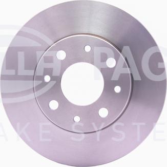 HELLA 8DD 355 105-881 - Disque de frein cwaw.fr