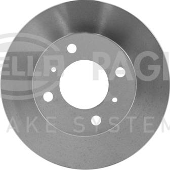 HELLA 8DD 355 105-761 - Disque de frein cwaw.fr