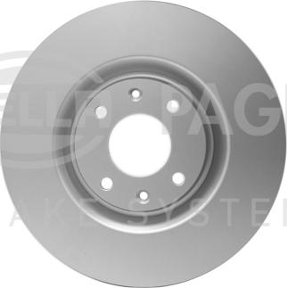 HELLA 8DD 355 106-531 - Disque de frein cwaw.fr