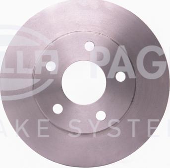 HELLA 8DD 355 106-011 - Disque de frein cwaw.fr