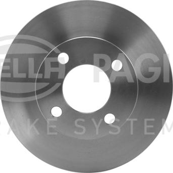 HELLA 8DD 355 100-591 - Disque de frein cwaw.fr