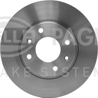 HELLA 8DD 355 100-851 - Disque de frein cwaw.fr