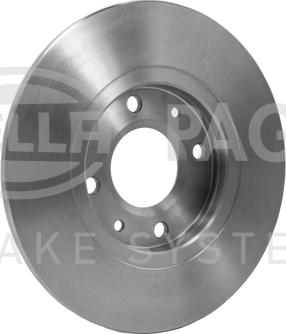 HELLA 8DD 355 100-851 - Disque de frein cwaw.fr