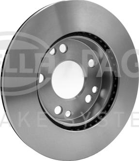 HELLA 8DD 355 101-461 - Disque de frein cwaw.fr