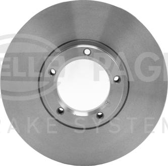 HELLA 8DD 355 101-401 - Disque de frein cwaw.fr