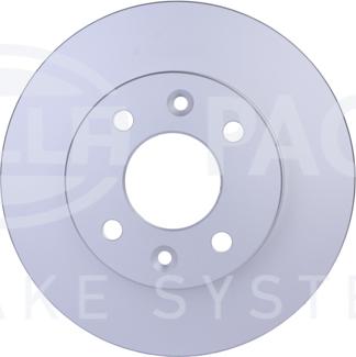 HELLA 8DD 355 101-261 - Disque de frein cwaw.fr