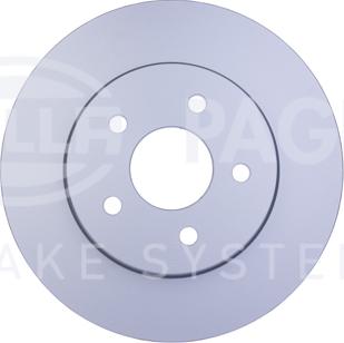 HELLA 8DD 355 108-061 - Disque de frein cwaw.fr